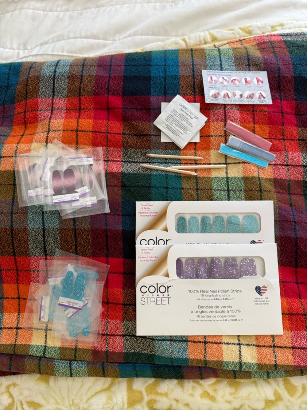 Color Street Brand new 4 sets Nail Polish Strips
